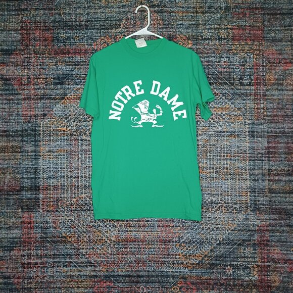 Champion Other - Vintage Champion Y2K mens green Notre Dame crew tee shirt M